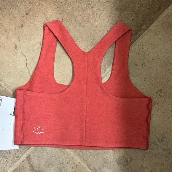💫Beyond Yoga Women’s Spacedye Simplicity Bra 2.0, NWT, XS, Faded Rose Heather - Picture 9 of 15